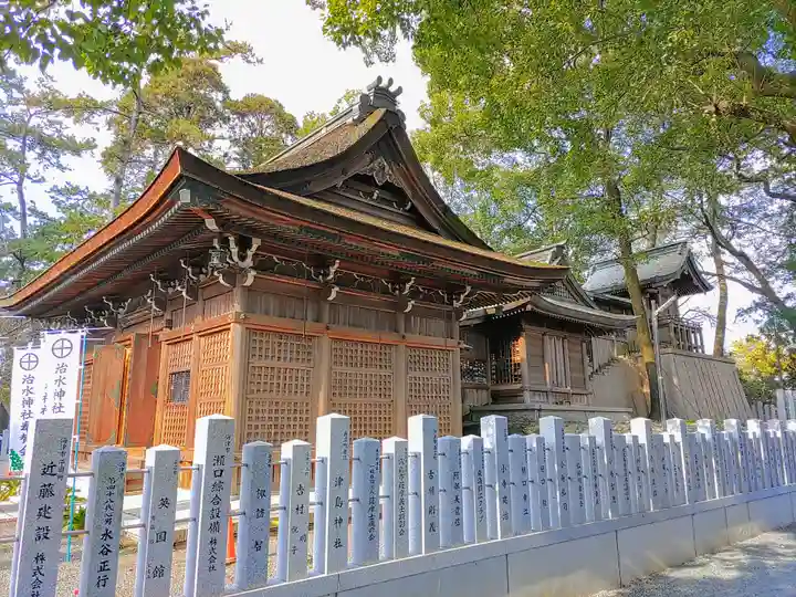 治水神社の本殿・本堂