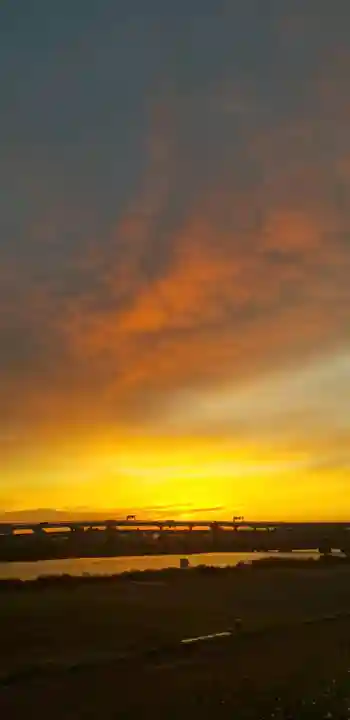 柳原稲荷神社の景色