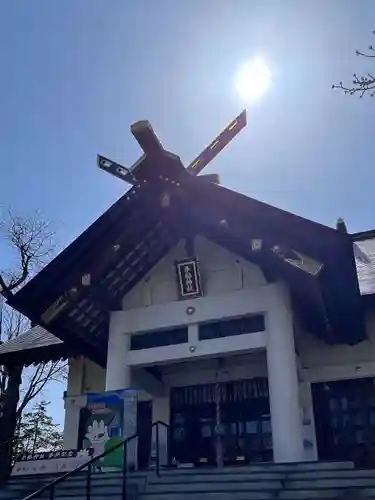 手稲神社の本殿