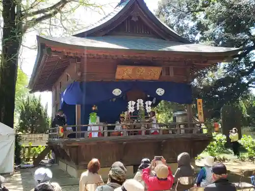 野木神社の神楽