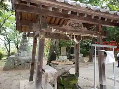 名島神社の手水舎