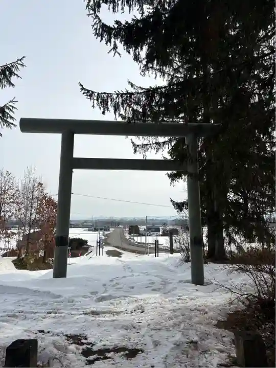 雨紛神社の鳥居