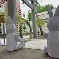 彌彦神社 (伊夜日子神社)の像