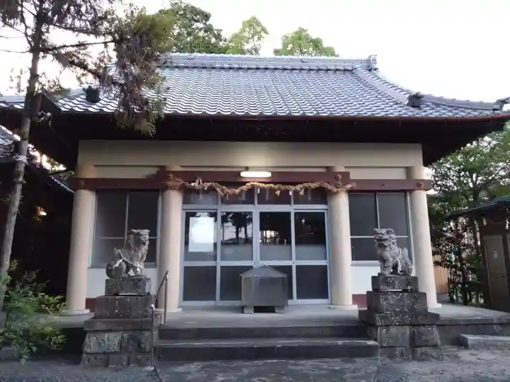 朝明神社の本殿・本堂