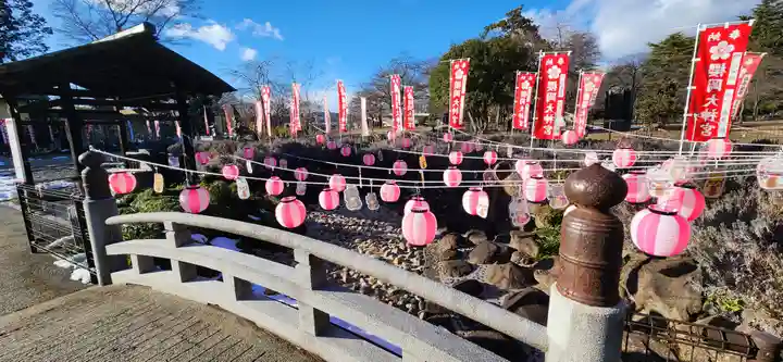 櫻岡大神宮の庭園