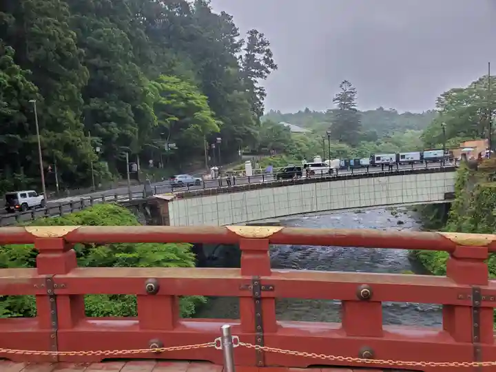 神橋(二荒山神社)の周辺