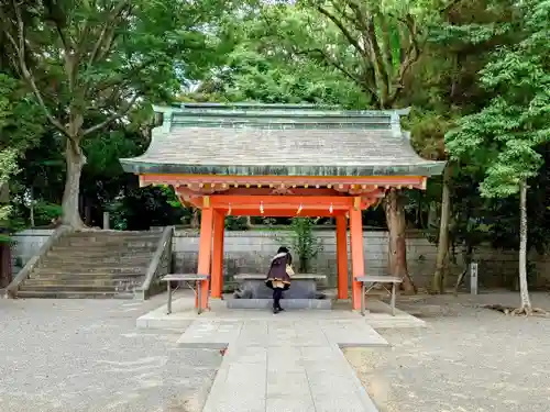 香椎宮の手水舎