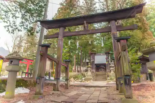 山家神社の鳥居