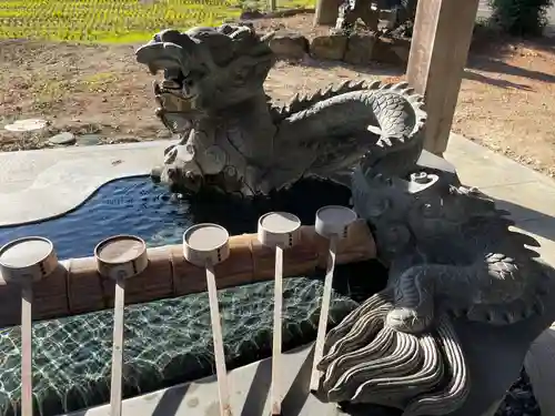 不乗森神社の手水舎