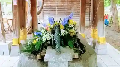 彌彦神社　(伊夜日子神社)の手水舎