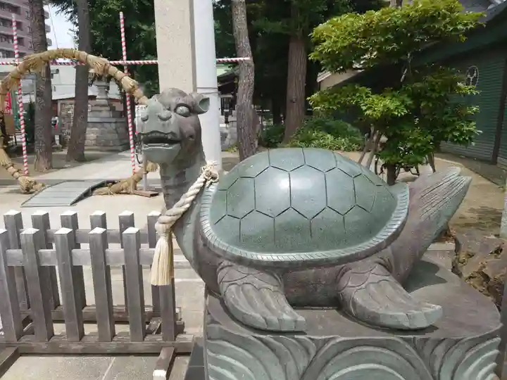 亀有香取神社の狛犬