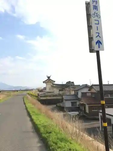 八幡神社の景色