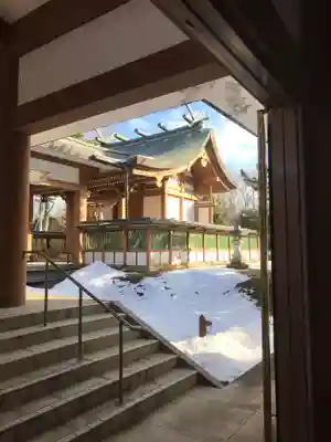 鳥取縣護國神社の本殿・本堂