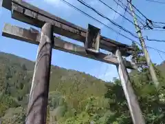 速川神社の鳥居