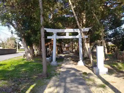 降野神社の鳥居