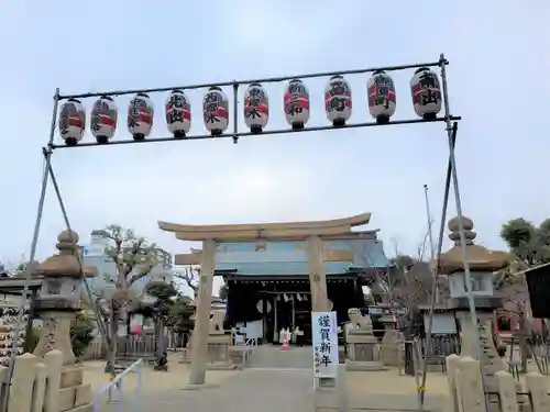 貴布禰神社の鳥居