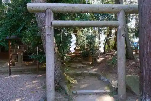 水度神社の鳥居