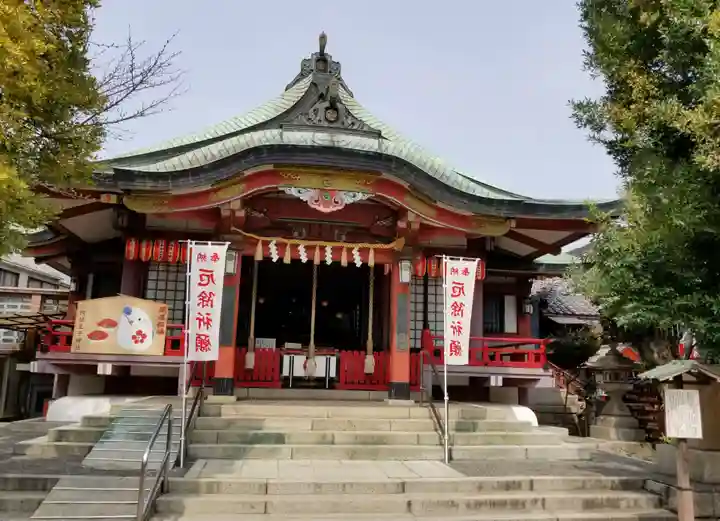 阿倍王子神社の本殿・本堂