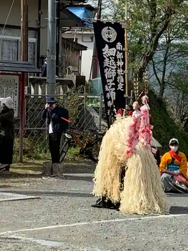 南部神社の神楽