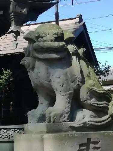 矢切神社の狛犬