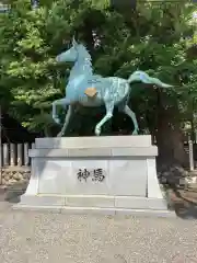 川原神社の狛犬