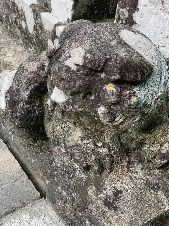 伊古奈比咩命神社の狛犬