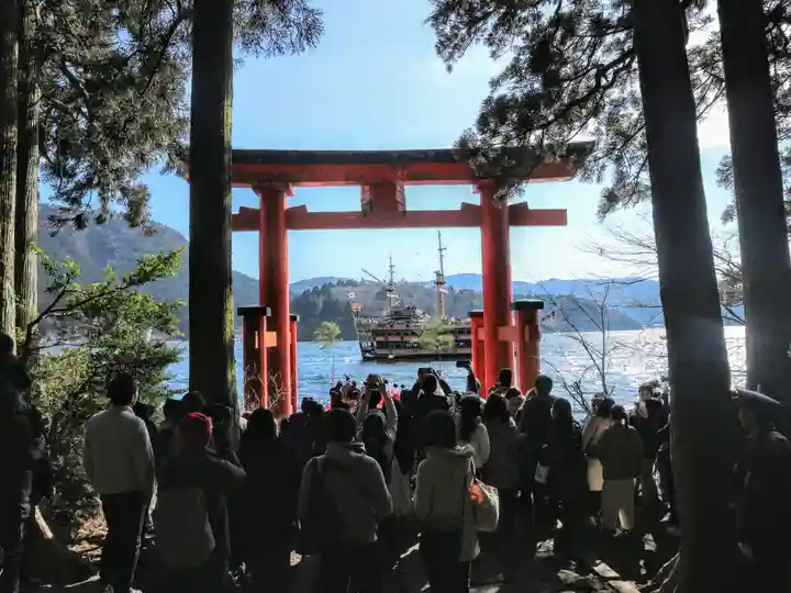 箱根神社の鳥居