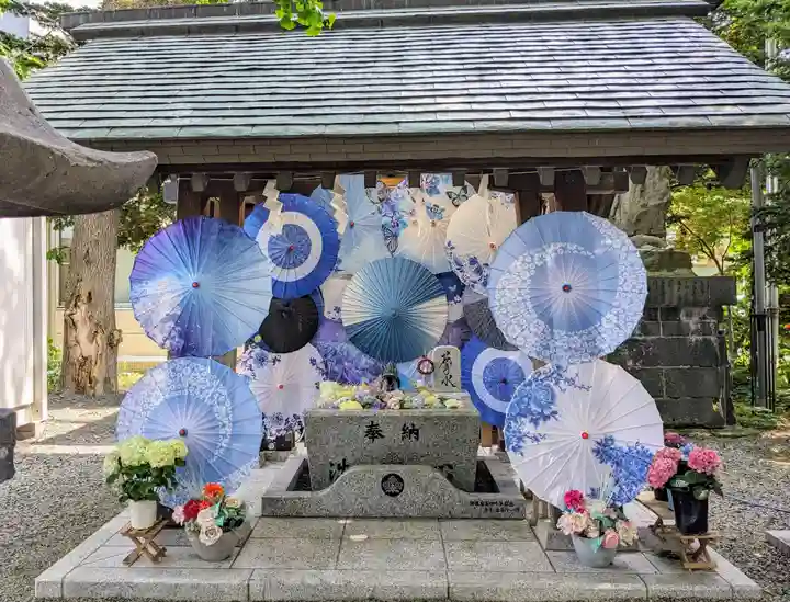札幌諏訪神社の手水舎