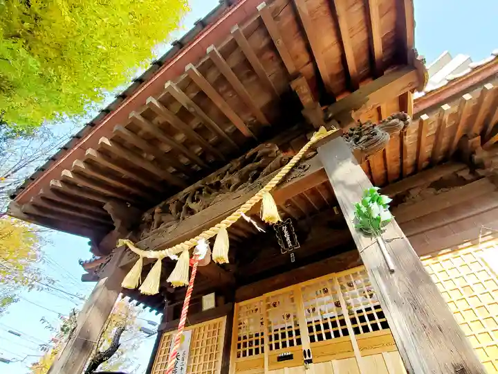 晴門田神社の本殿・本堂