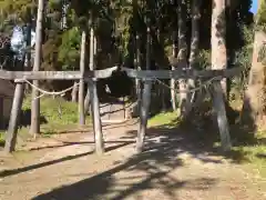 諏訪神社の鳥居