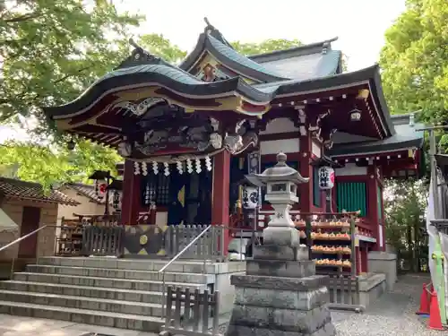南沢氷川神社の本殿・本堂