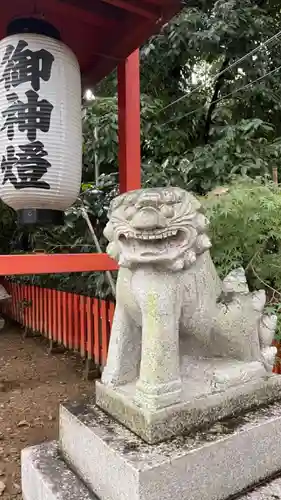 等乃伎神社の狛犬