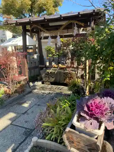 古宮神社の手水