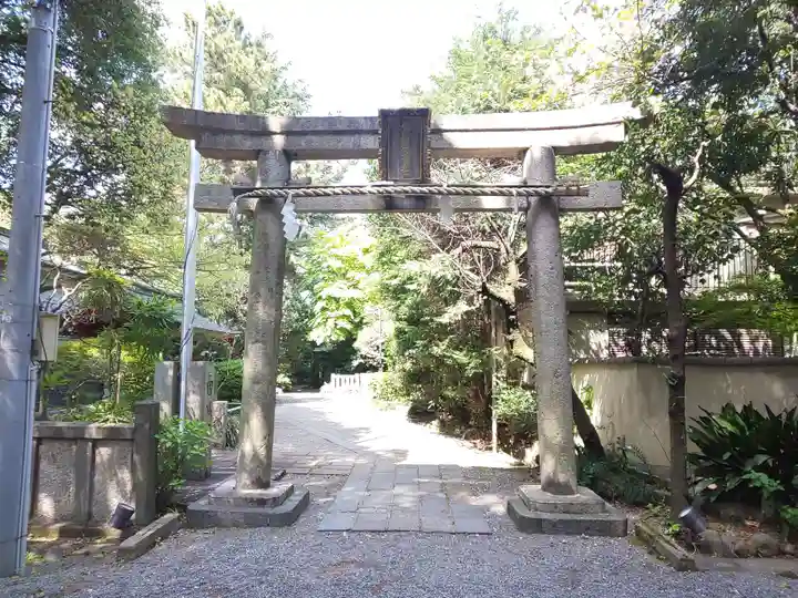 水稲荷神社の鳥居