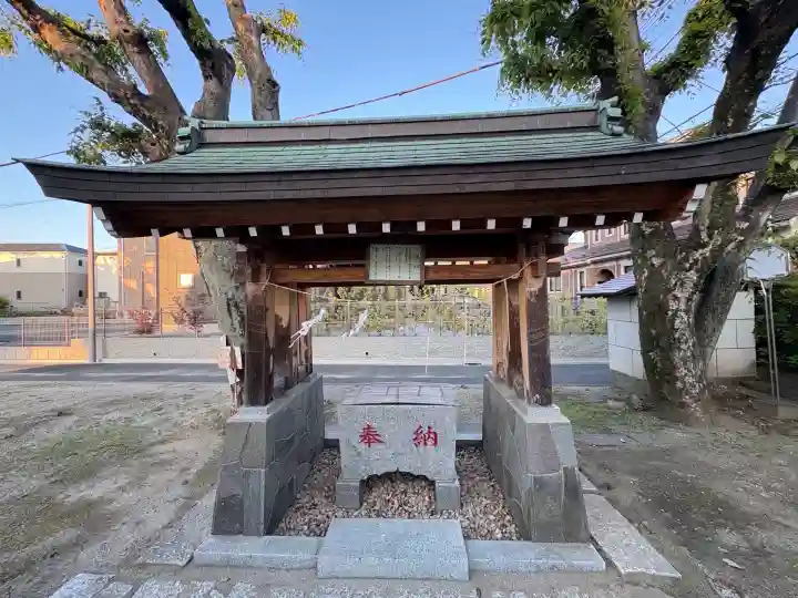 桑川神社の手水舎