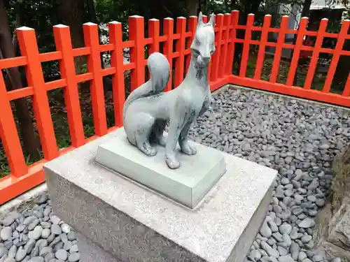 伏見稲荷大明神の狛犬