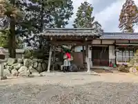 戸津神社の手水舎