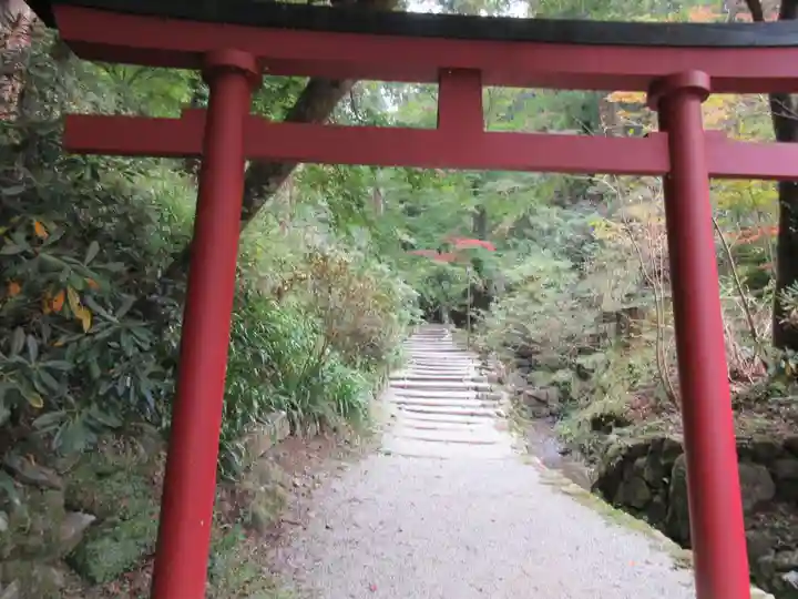 岡寺(龍蓋寺)の鳥居