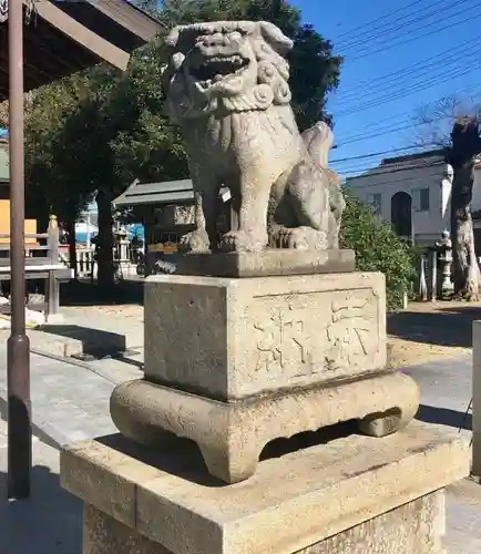 寺津八幡社（寺津町）の狛犬