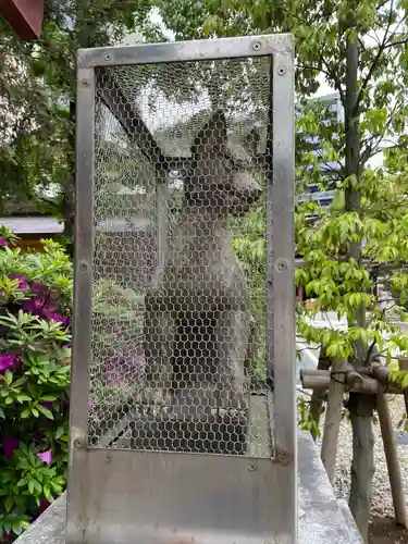 蒲田八幡神社の狛犬