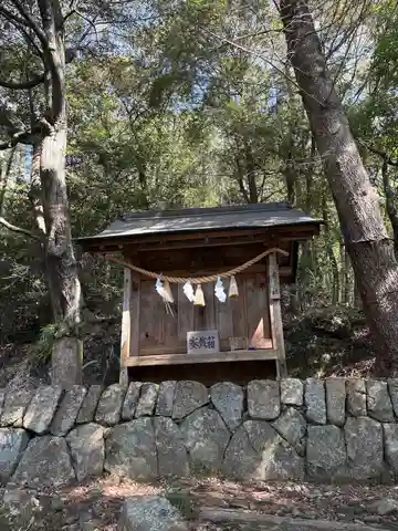 鮎原剱神社奥社の本殿・本堂