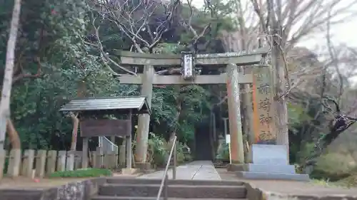 姉埼神社の鳥居