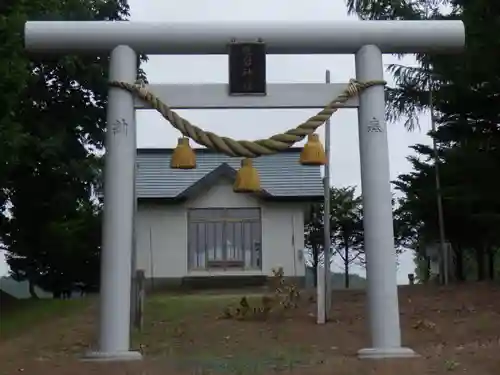 幌岩神社の鳥居