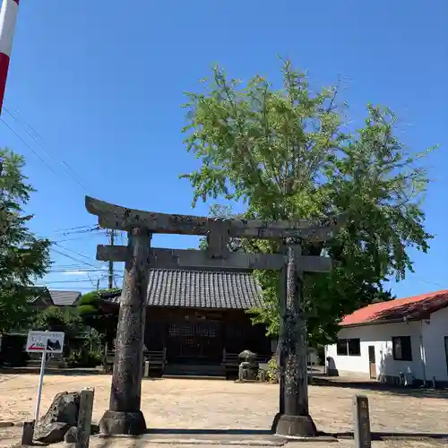 大魚神社の海中鳥居の鳥居