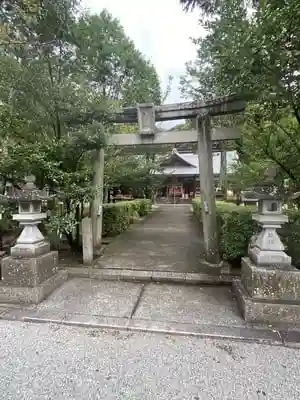 名手八幡神社の鳥居