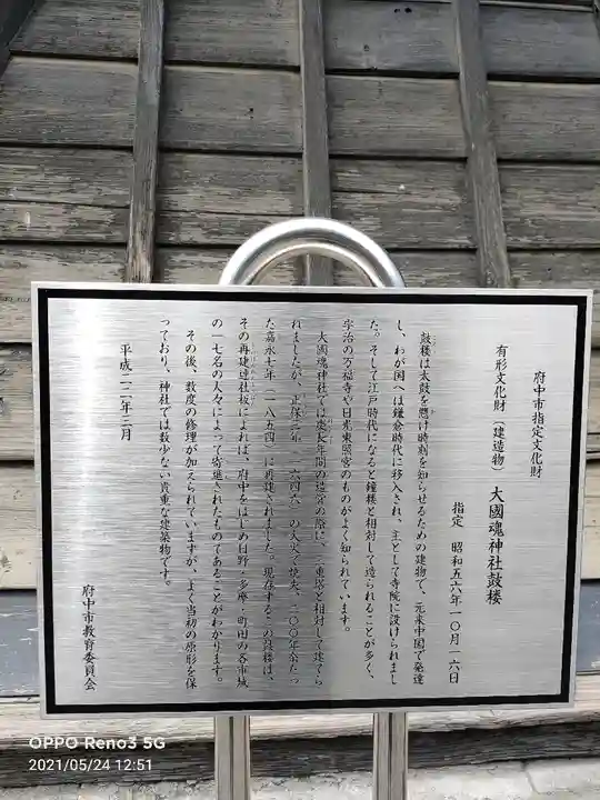 大國魂神社の歴史