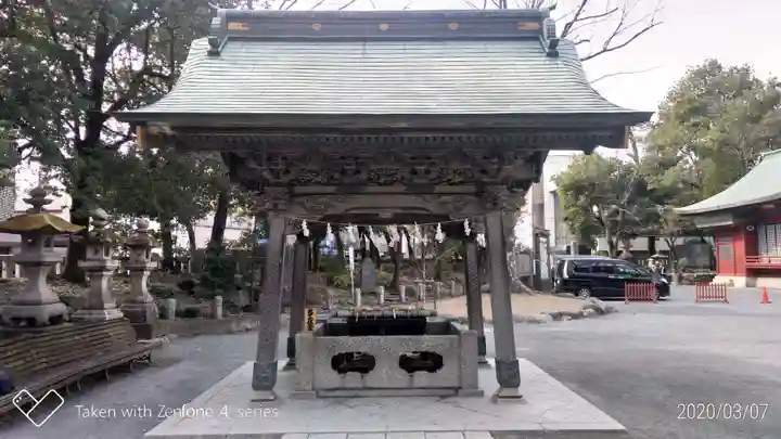 秩父神社の手水舎
