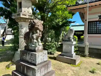 大神神社(花池)の狛犬