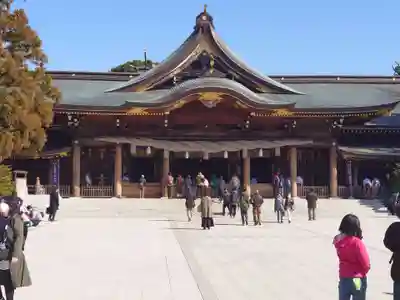 寒川神社の本殿・本堂