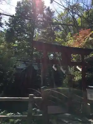 白石神社の鳥居